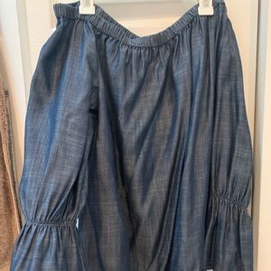 Flowy off the shoulder blouse